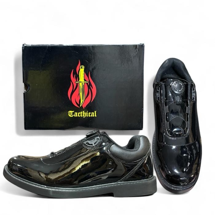 SEPATU PDH KILAP PENDEK TALI PUTAR SPARTAN TACTICAL - 39