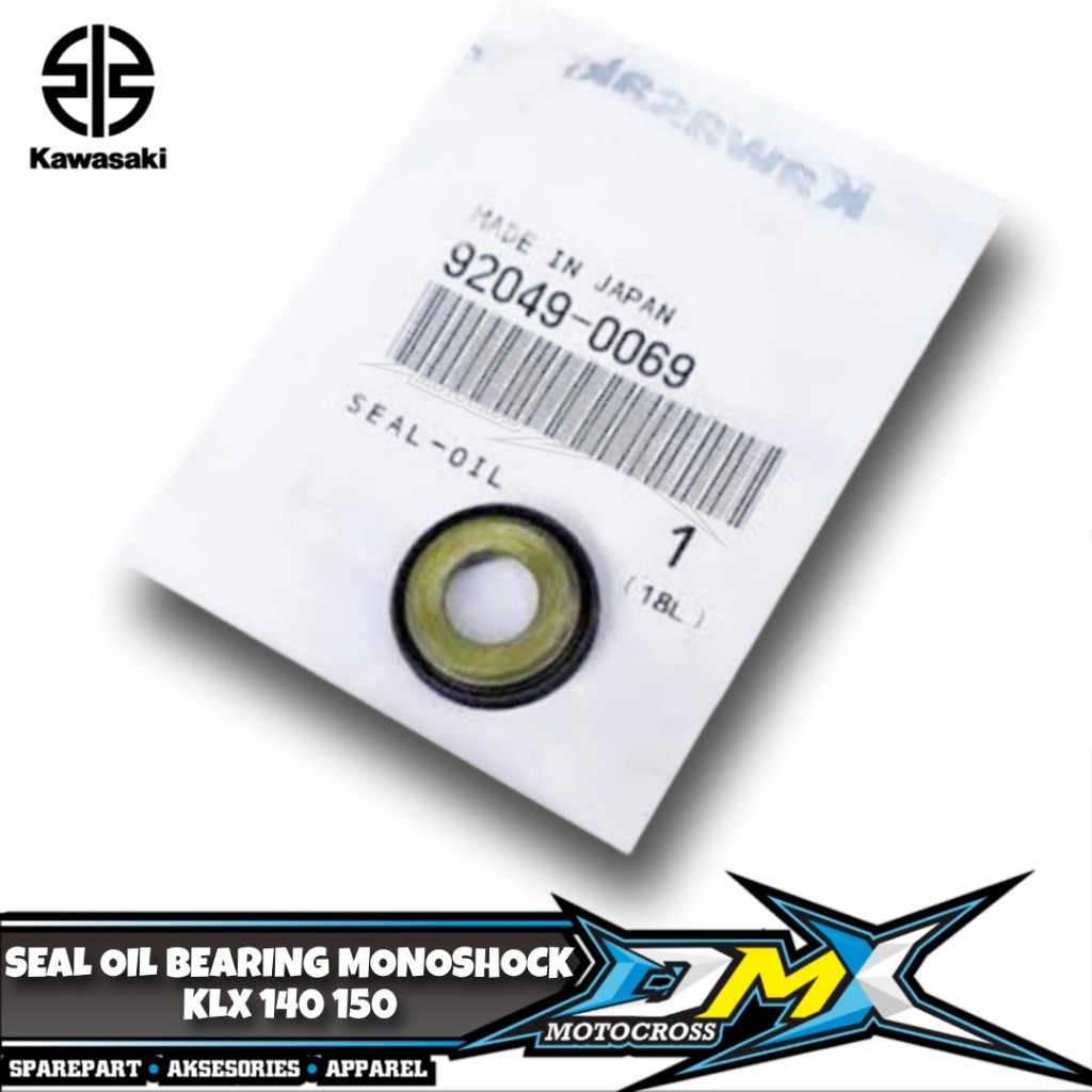 SEAL OIL SIL DEBU BEARING MONOSHOCK KLX 140 150 ORIGINAL 92049-0069