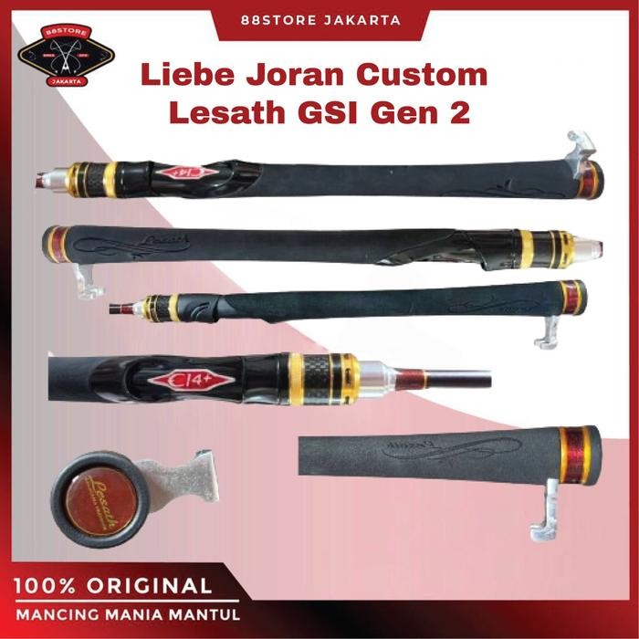 88storejakarta joran custom shimano lesath gsi 2602f 8-16lbs 183cm - JORAN GSI GEN 2, ECONOMY