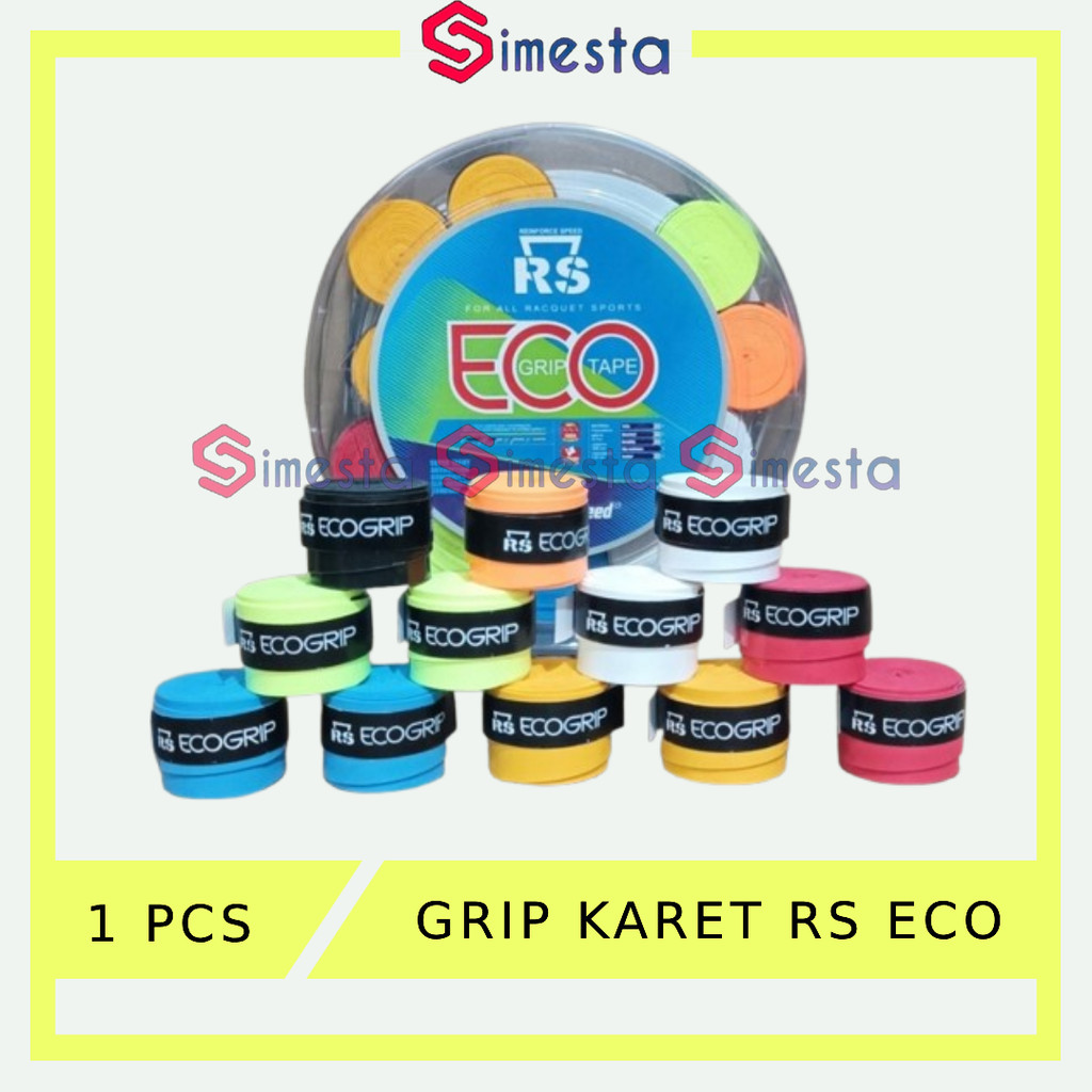 Grip Karet RS Eco Grip Raket Badminton Tipis