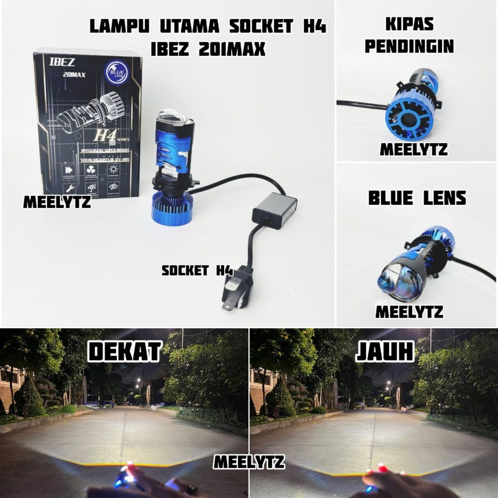 IBEZ 201MAX - Lampu Utama LED H4
