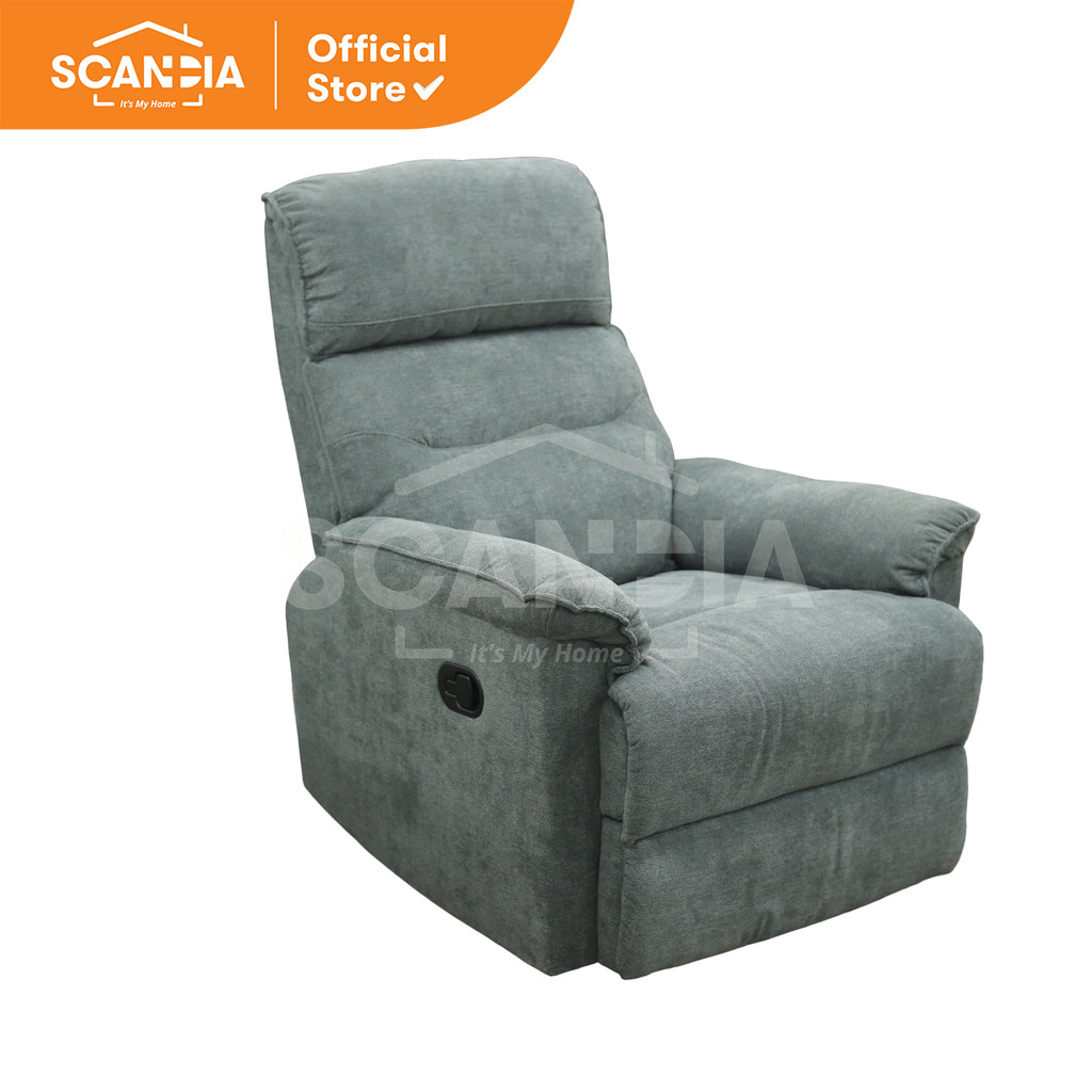 SCANDIA Sofa Recliner 1S Tilbage 82X98X106 Grey