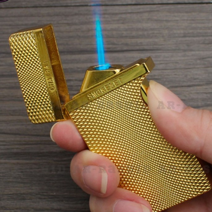 Korek Api Unik Dan Keren Korek Api Las Gas Gold Chaipai Smoke Set HP 132-13