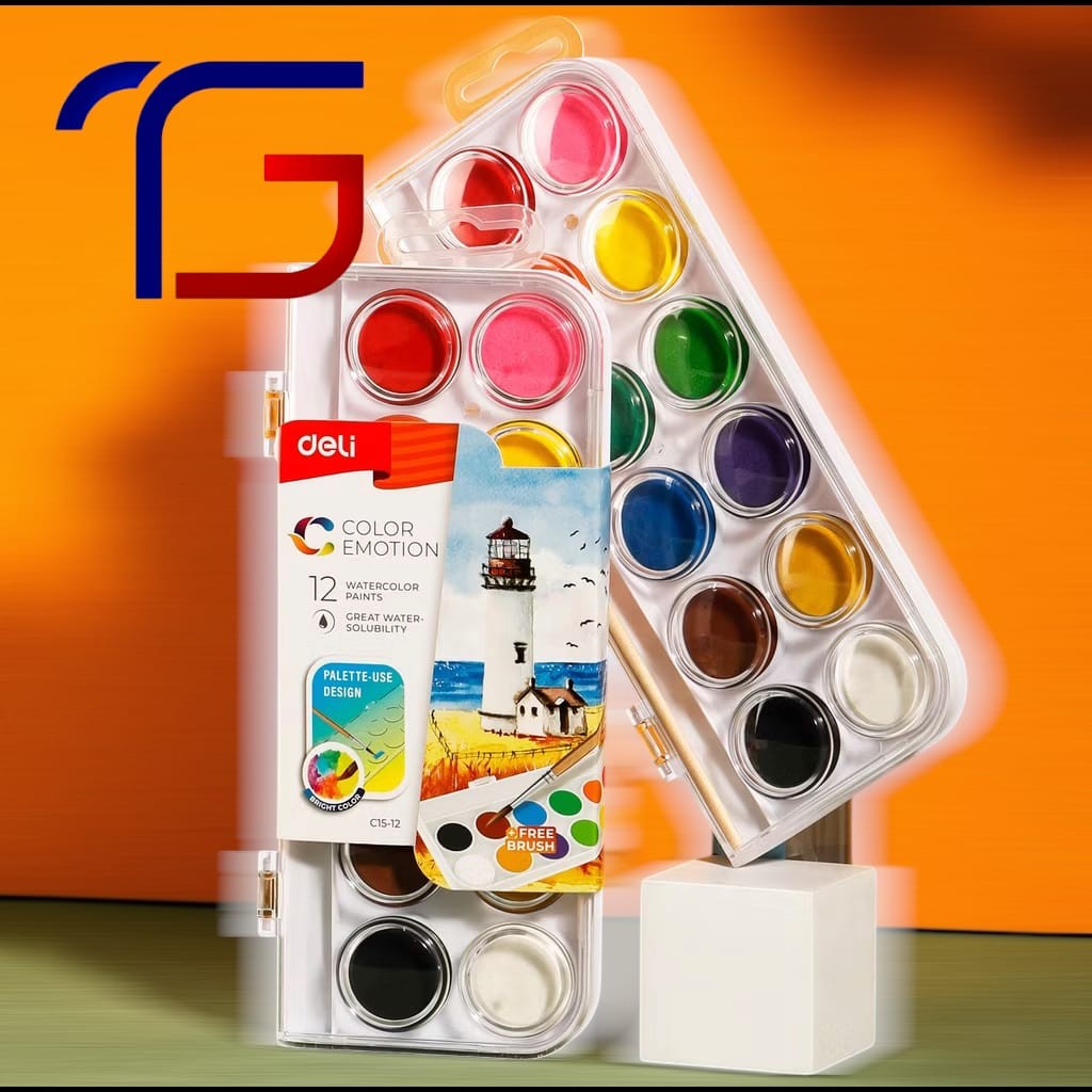 

Cat Air Lukis Deli 12 Warna EC15-12 Murahhh !!