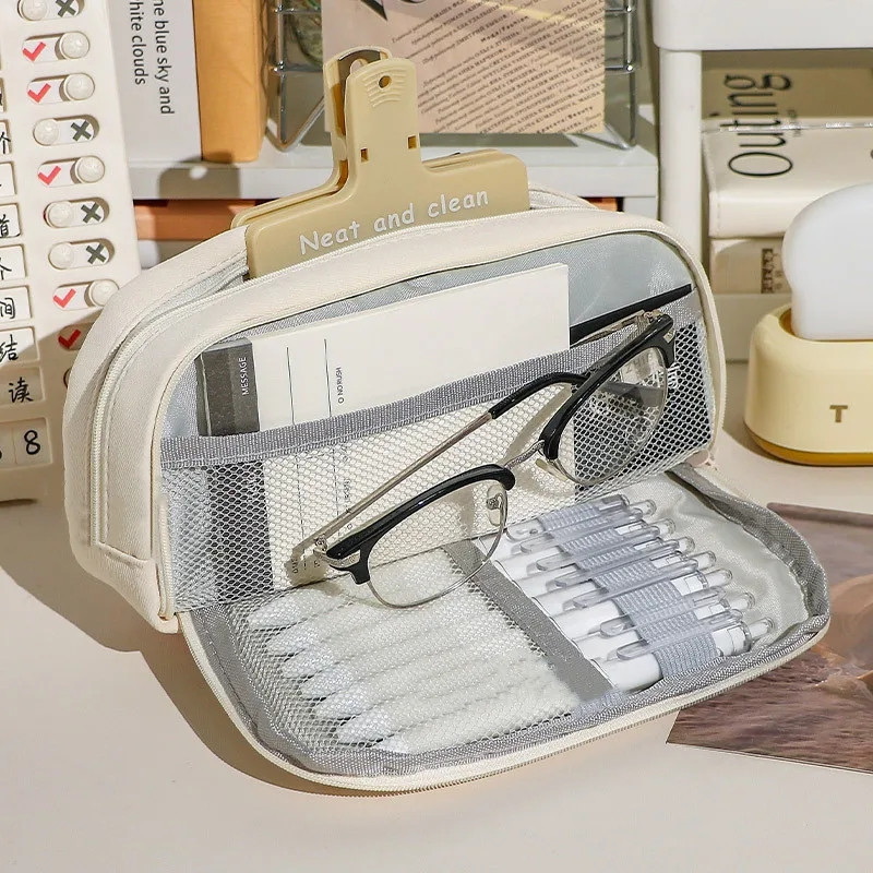 

TEMPAT PENSIL KOREA MULTI SEKAT UKURAN BESAR