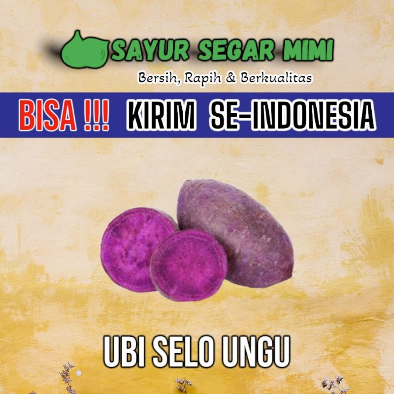 

Ubi Selo Ungu (900Gram-1KG) - Sayur Palembang