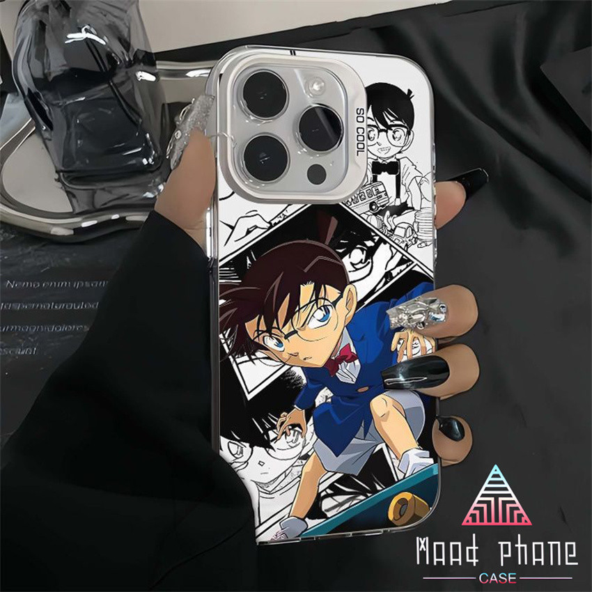 Berlaku untuk Samsung A55 Casing ponsel A54 A53 A52 komik kartun conan A51 A50 A34 A33 A32 A31 A30 A