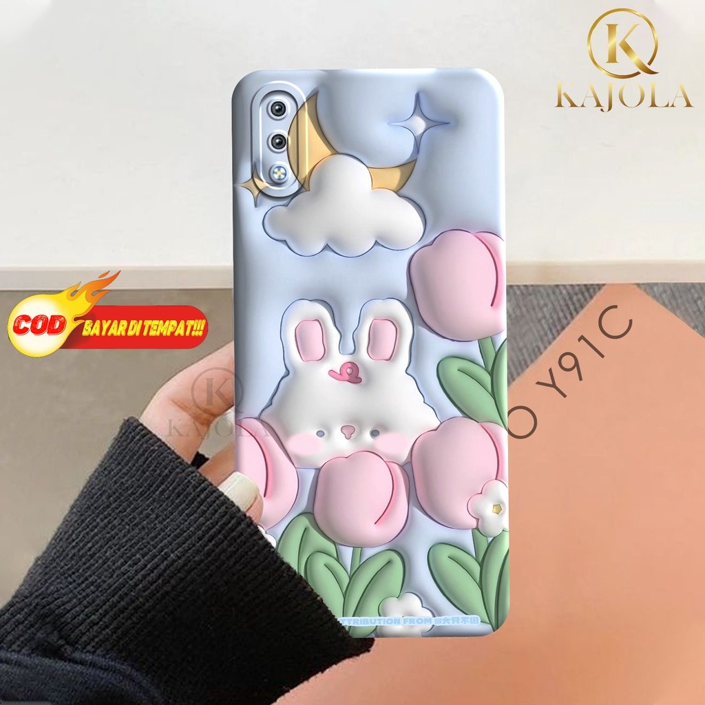 Case Hp Vivo Y91c / Y1s - Case Vivo 1820 - Casing Hp Vivo Y91c / Y1s - Silicon Hp - Cover Hp - Akses