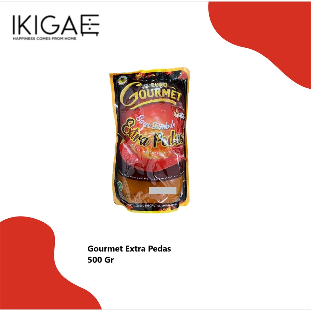

SAUS SAMBAL EURO GOURMET EXTRA PEDAS 500 GR