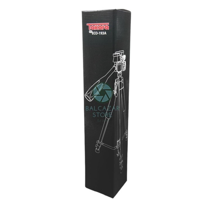 Tripod Takara ECO-193A ECO 193A for HP Kamera DSLR Mirrorless Free Bag