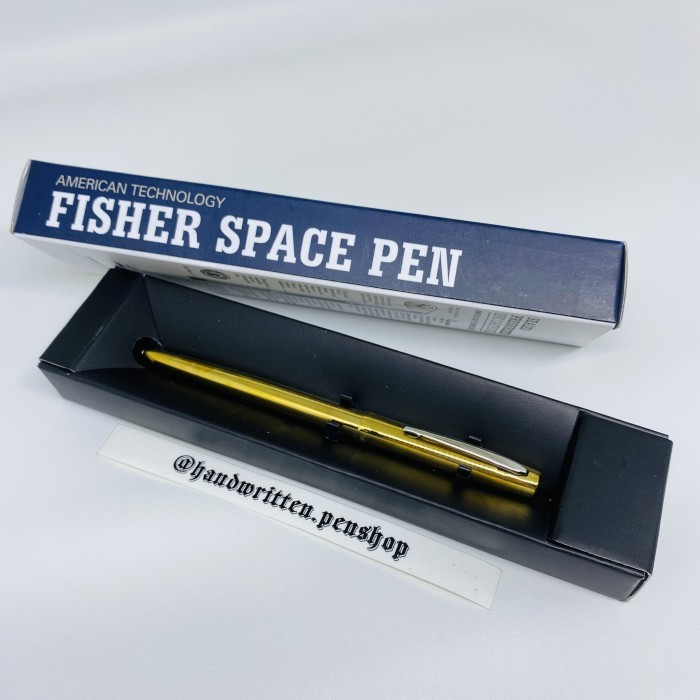 

[New]PROMO FISHER Cap-O-Matic Space Pen #Pulpen Refill Parker Gshock Victorinox - Raw Brass