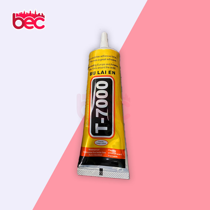 

BEC Lem T-7000 & B-7000 Lem Kuat Serbaguna | Lem LCD Touchcreen Power Glue Strong Adhesive 15 ML - Hitam T-7000