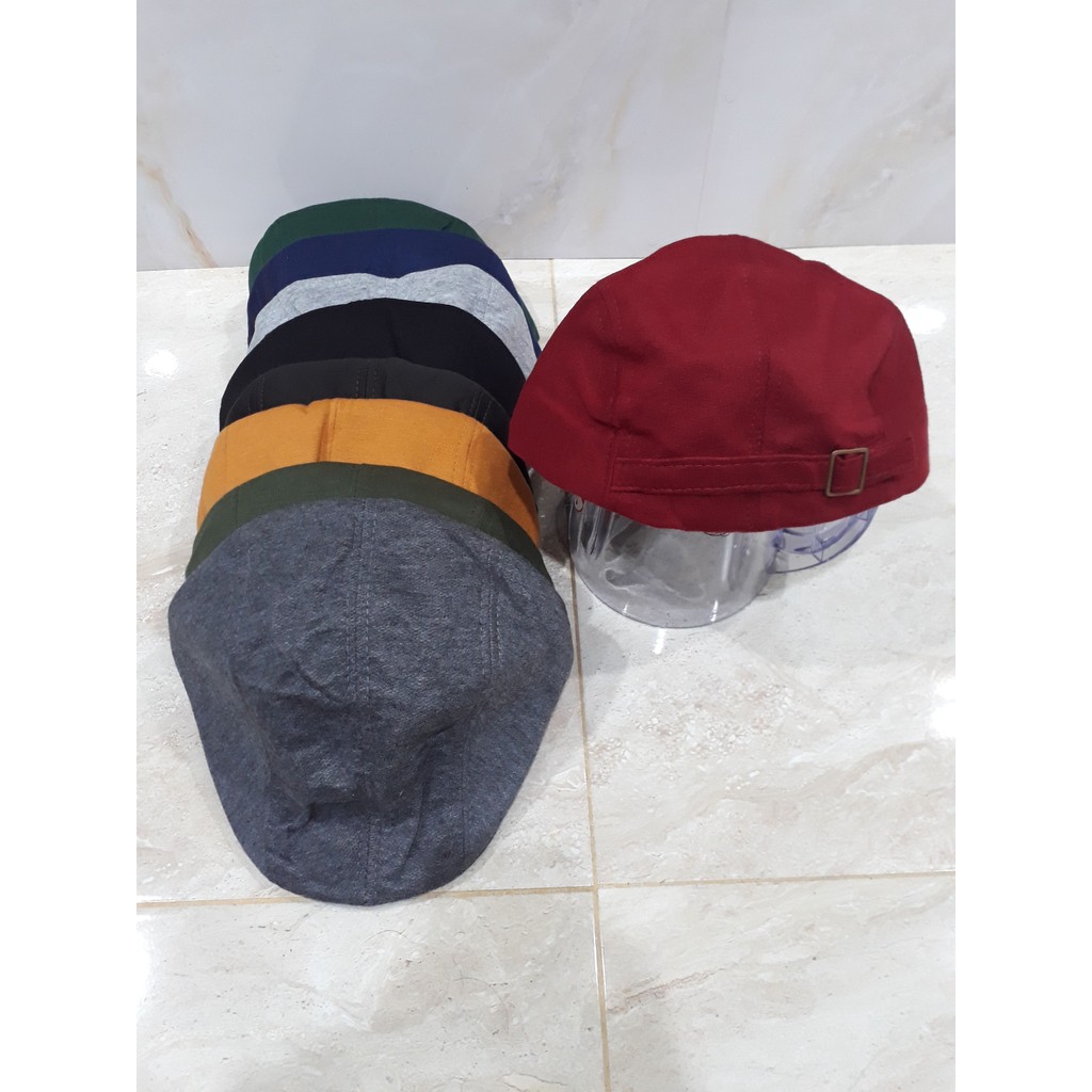 TOPI KODOK / TOPI SUTRADARA / TOPI PELUKIS / TOPI NEWSBOY / TOPI SENIMAN / TOPI PATINO / TOPI COPET 