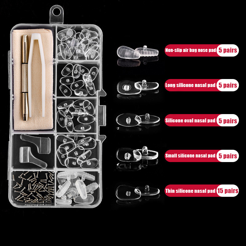 Set Nose Pad Reparasi Kacamata / Nose Pad Sunglasses Eyeglasses