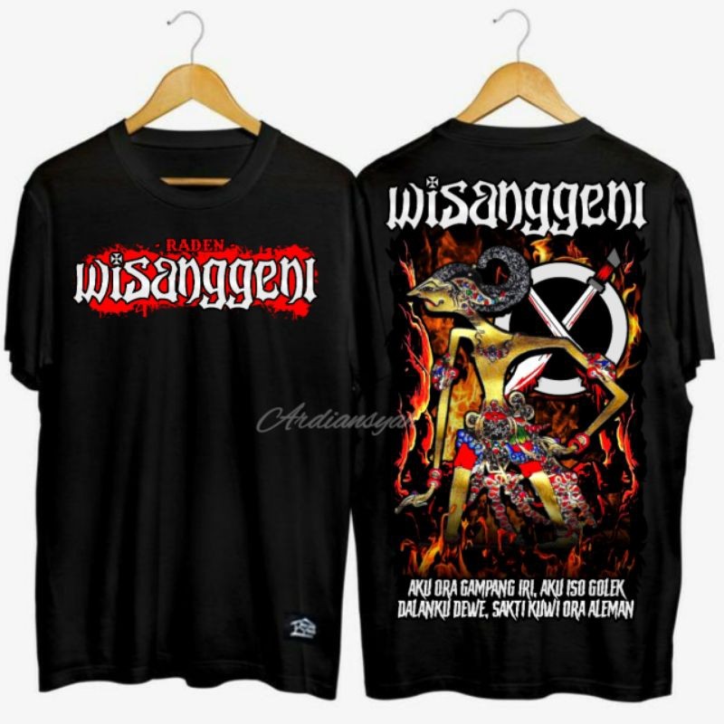 Kaos wayang WISANGGENI