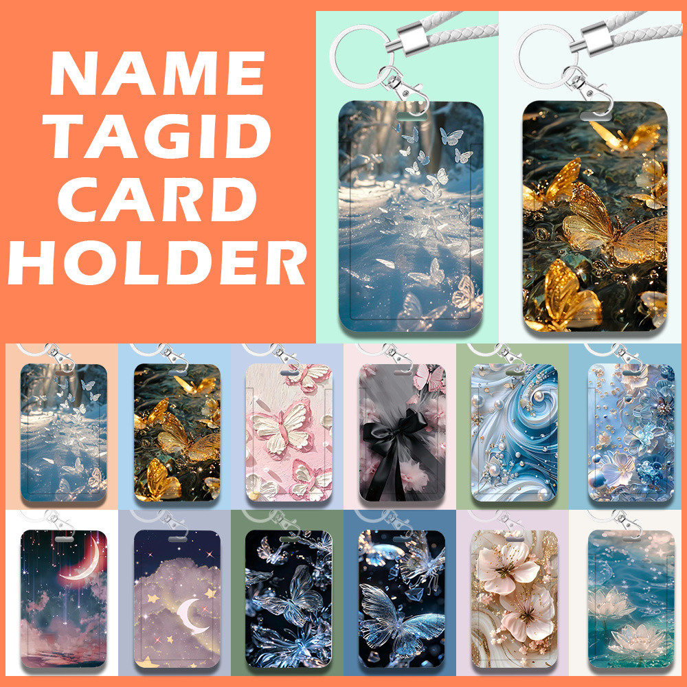 

ID CARD HOLDER MOTIF Ocean water lotus PHOTOCARD PHOTO CARD