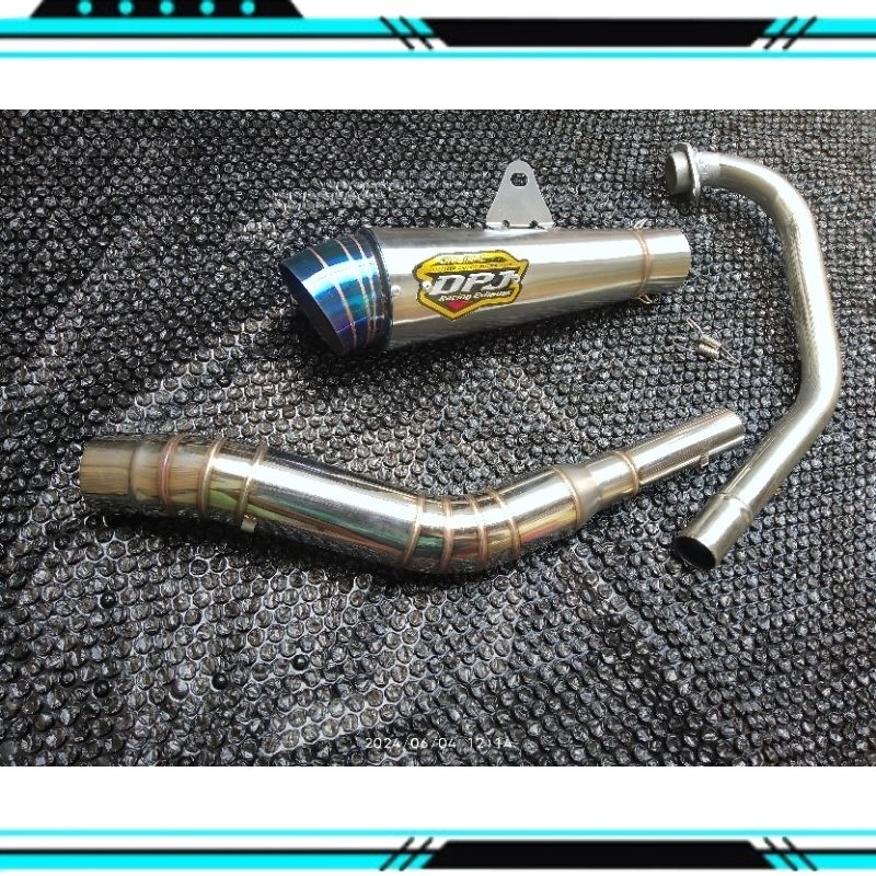 Knalpot Racing DPJ Pnp Vixion Verza Sonic Gsx Byson R15 Cbr150 Tiger Dll