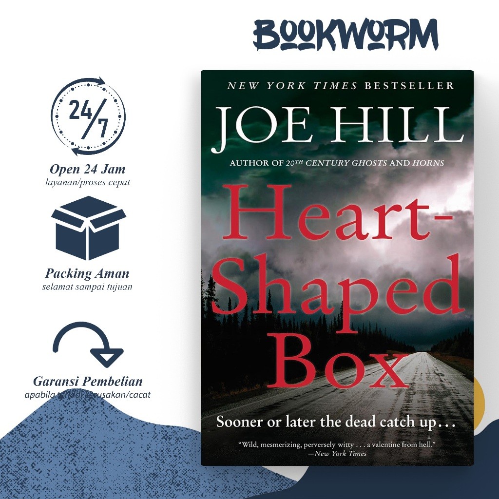 Heart-Shaped Box by Joe Hill (English)