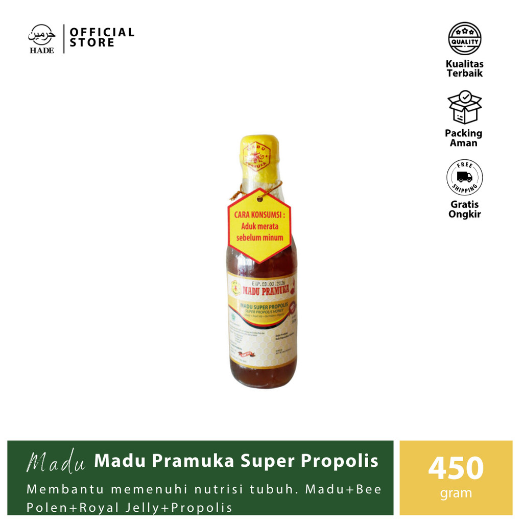 

Madu Pramuka Super Propolis