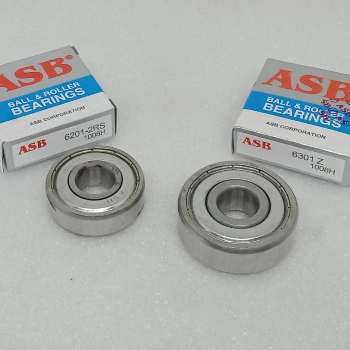 Laher Bearing Set Roda Belakang 6201 6301 Honda Revo Absolute berkualitas