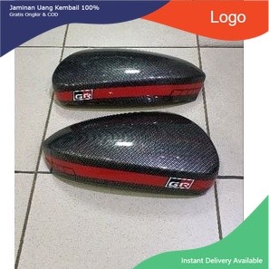 Cover spion carbon tipe GR sport All new rush/terios 2018-2022 dan Avanza/Xenia 2019-2022 dan Agya 2