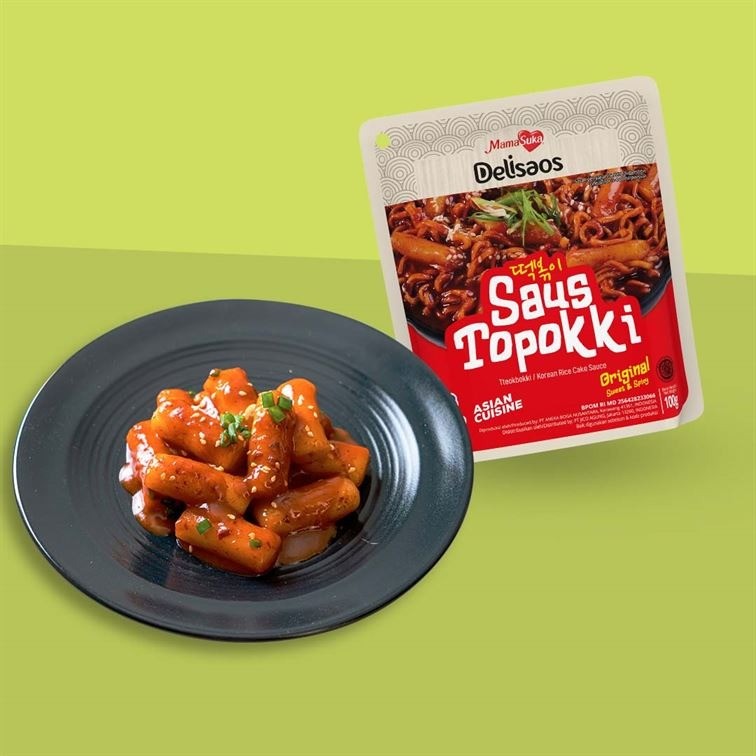 

Mamasuka Delisaos Saus Topokki / Tteokbokki 100g