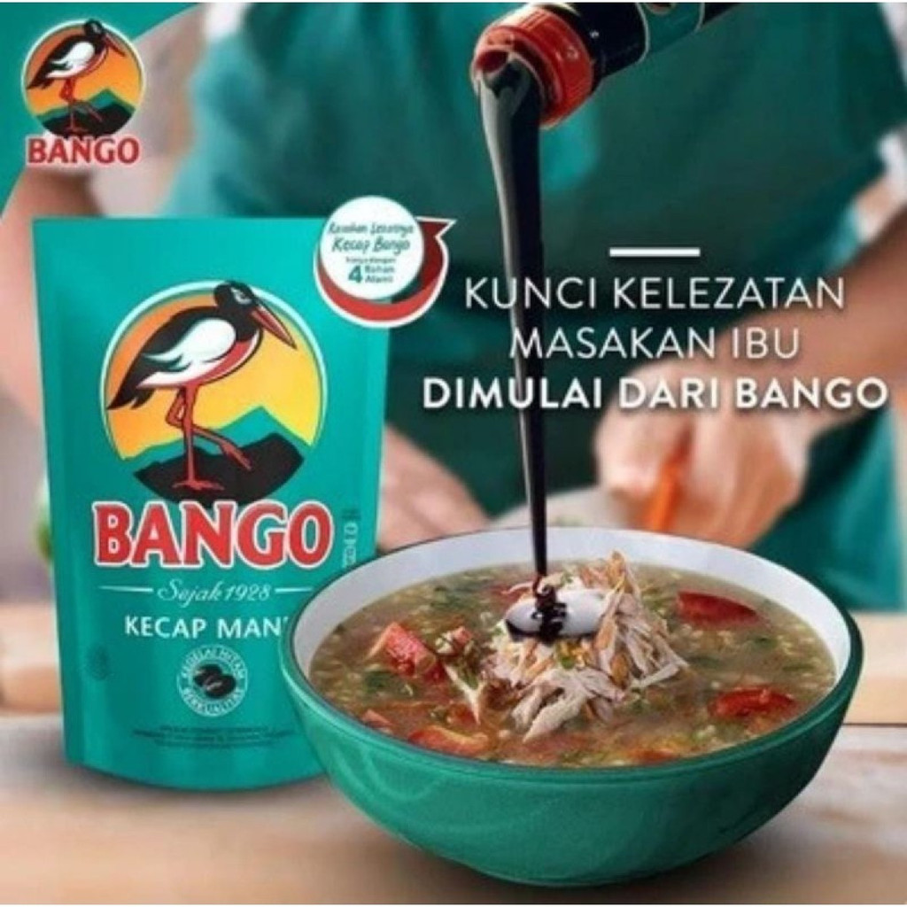 

Bango Kecap Manis Refill 735ml / 1000gr / 1 kg