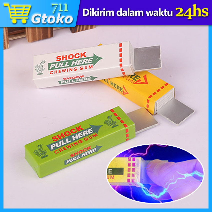Permen Karet Setrum Mainan Jahil Setrum Prank Toys