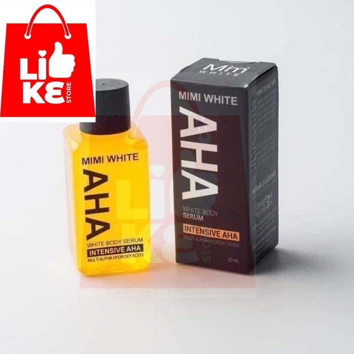 MIMI WHITE AHA WHITE BODY SERUM/ BODY LOTION/SOAP