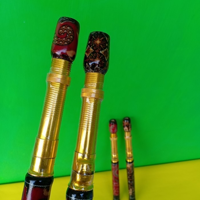 Gagang joran kayu Batik Grosir  PERMATA_FISHING