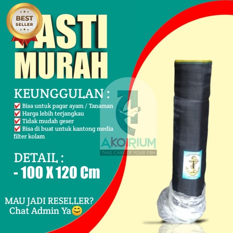 JARING / WARING HITAM UNTUK PAGAR AYAM PAGAR TANAMAN DAN KERAMBA IKAN