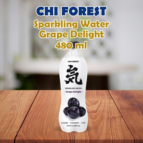 

Chi Forest Sparkling Water Grape Delight 480 ML