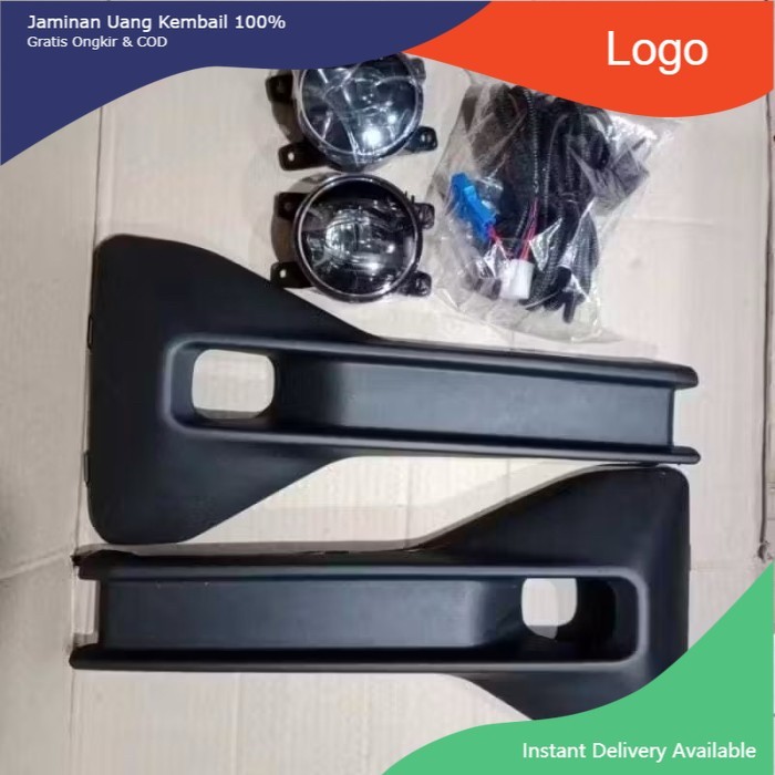 Fog Lamp Foglamp Lampu Kabut All New Brio LED 2023-2024 komplit full set hitam doff ring lampu halog