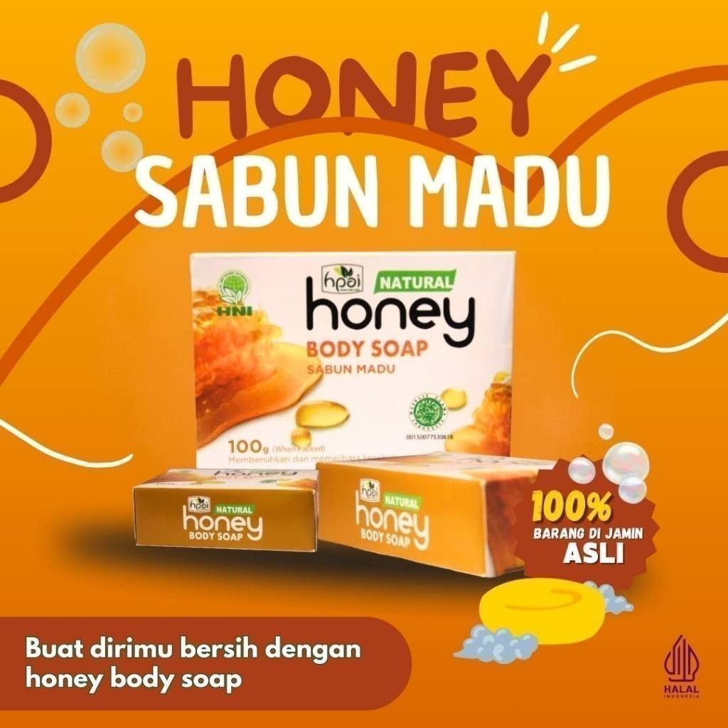 

TERJAMIN ORIGINAL DAN TERMURAH TERMURAH SABUN MADU HNI HPAI 100GR EXP 2028