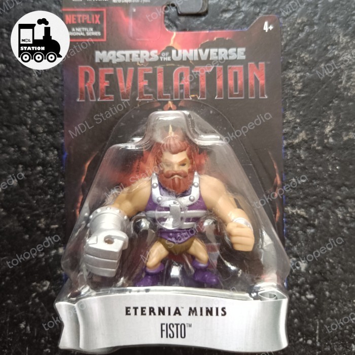 EF90 Mattel Masters of The Universe Revelation - Eternia Minis Figure - Fisto