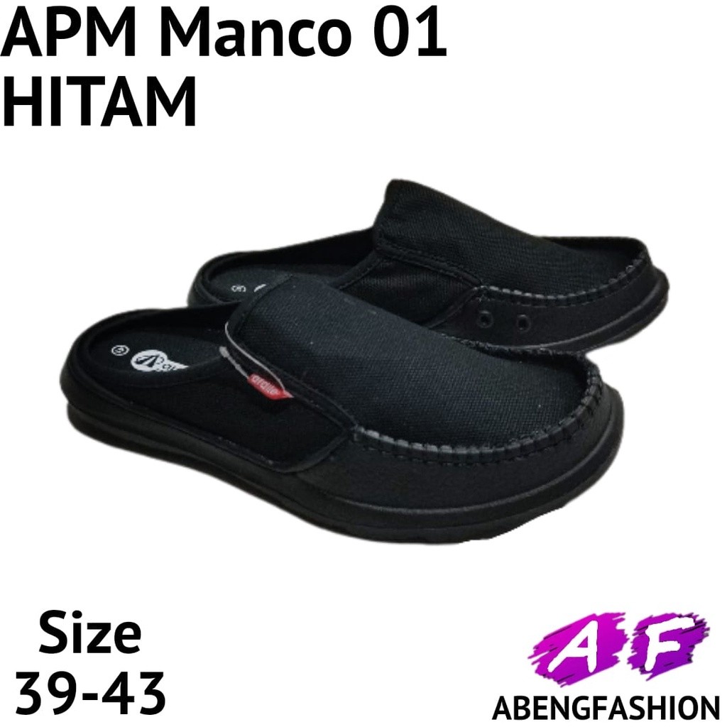 Ardiles Manco 01 Sepatu Slop Pria Sport Ukuran 39-43