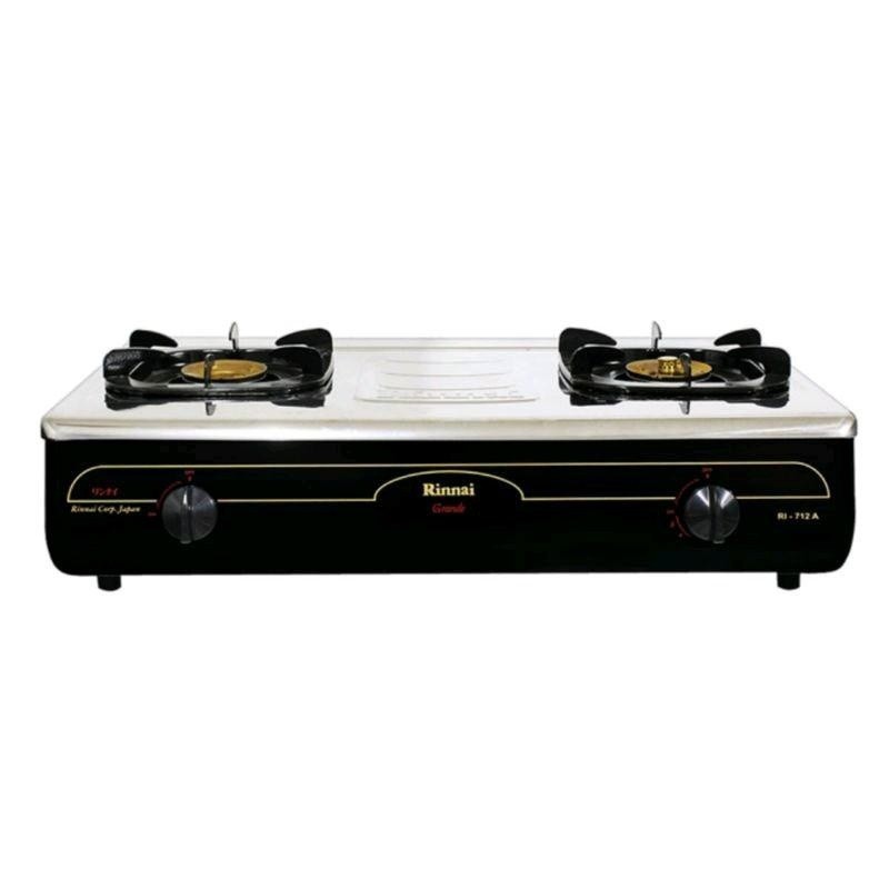 Rinnai Ri 712 A Kompor Gas Stainless 2 Tungku Rinnai Ri712A Rinnai Ri 712