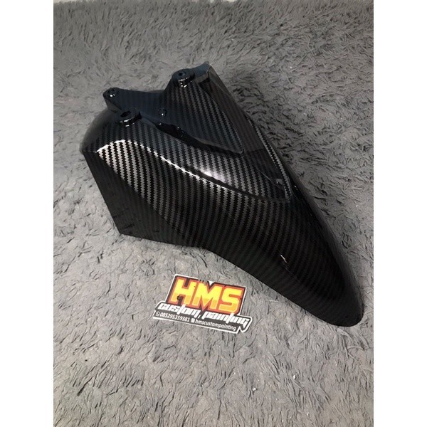 Spakbor Depan Honda Vario 110 techno karbu full carbon