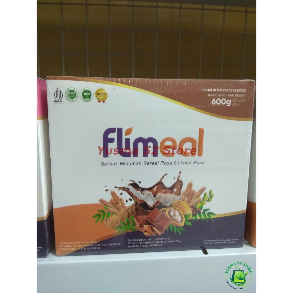 

Flimeal Rasa Baru by Flimty Meal Replacement 1 box | Pengganti Makan - Cokelat Susu