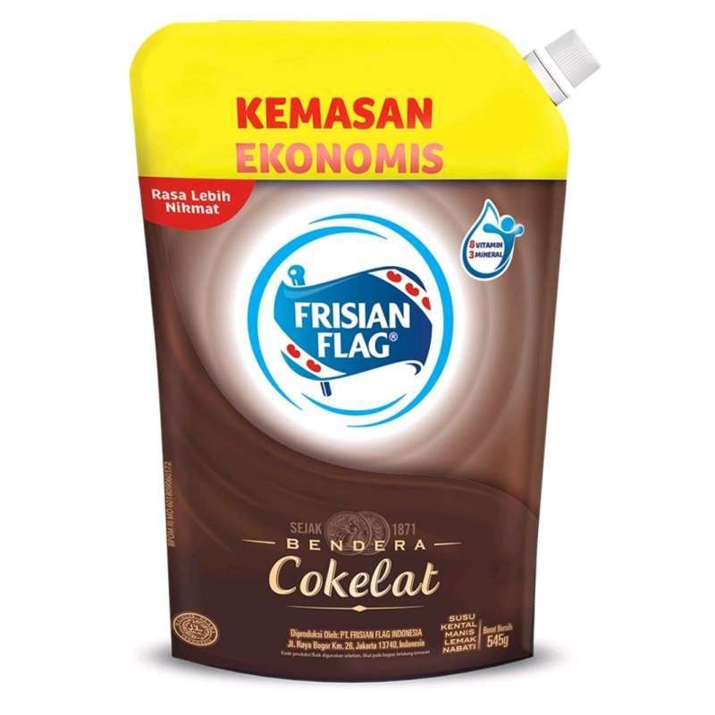 

Frisian Flag Kental Manis Cokelat Pouch 545 gr