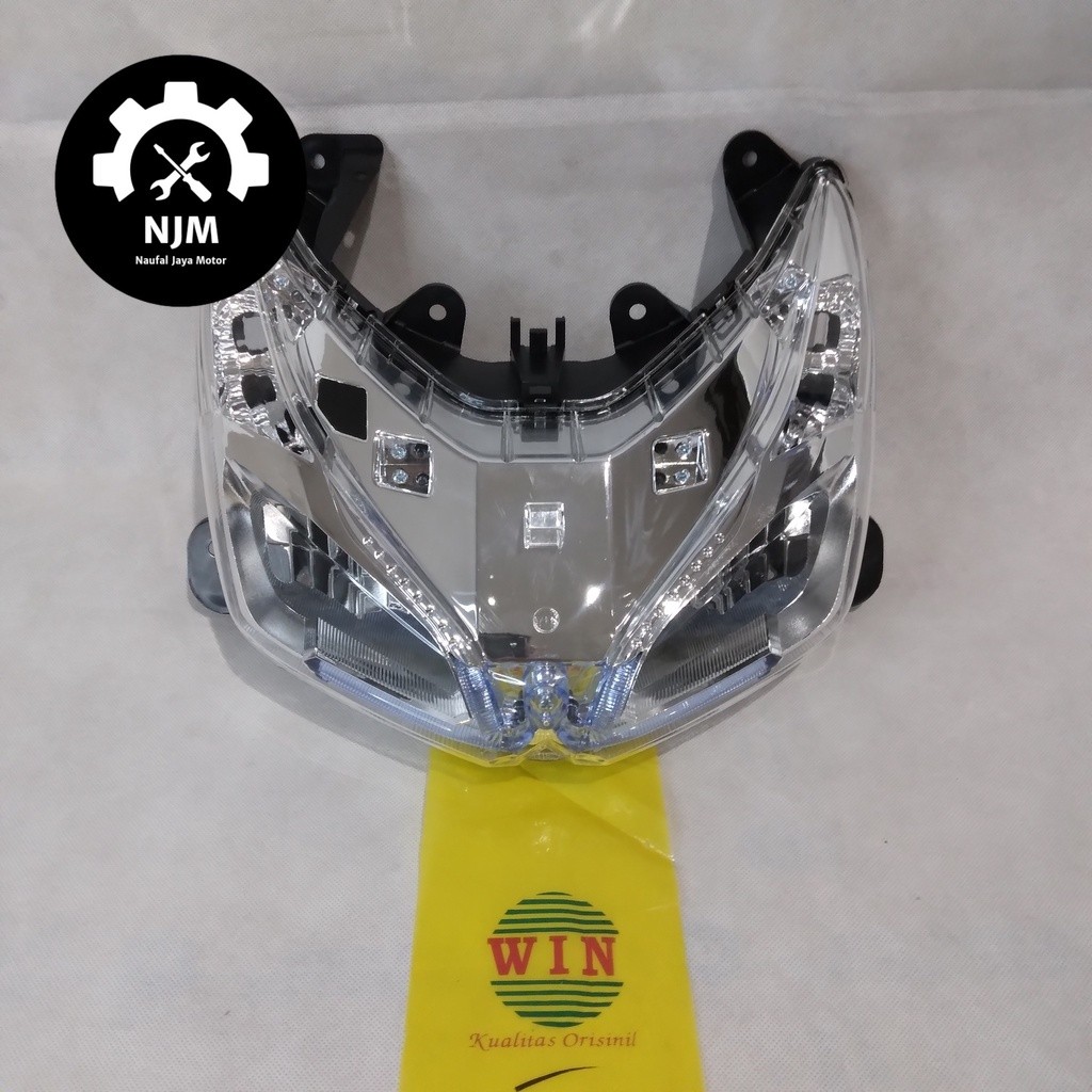 Lampu Depan Vario 110 FI ESP 2012 2013 2014 + LED | reflektor head lamp WIN | headlight senja motor 