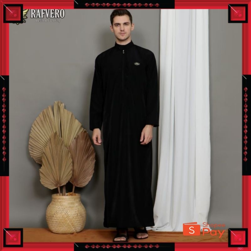 [PREMIUM ORIGINAL] La-Tahzan Jubah Saudi Pria/Gamis Pakistan Terlaris/Jubah Muslim Pria Dewasa ELVAN