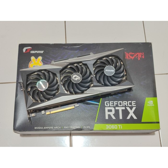 VGA Colorful iGame GeForce RTX 3060 Ti Vulcan OC-V 8G | RTX3060Ti 8GB DDR6 256Bit