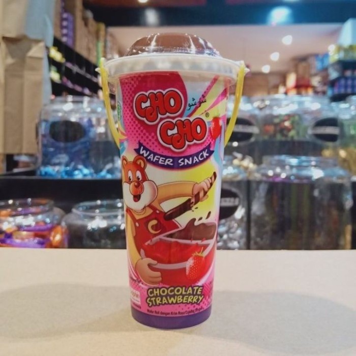 

New Item (S) CHO CHO WAFER SNACK STRAWBERRY 35G
