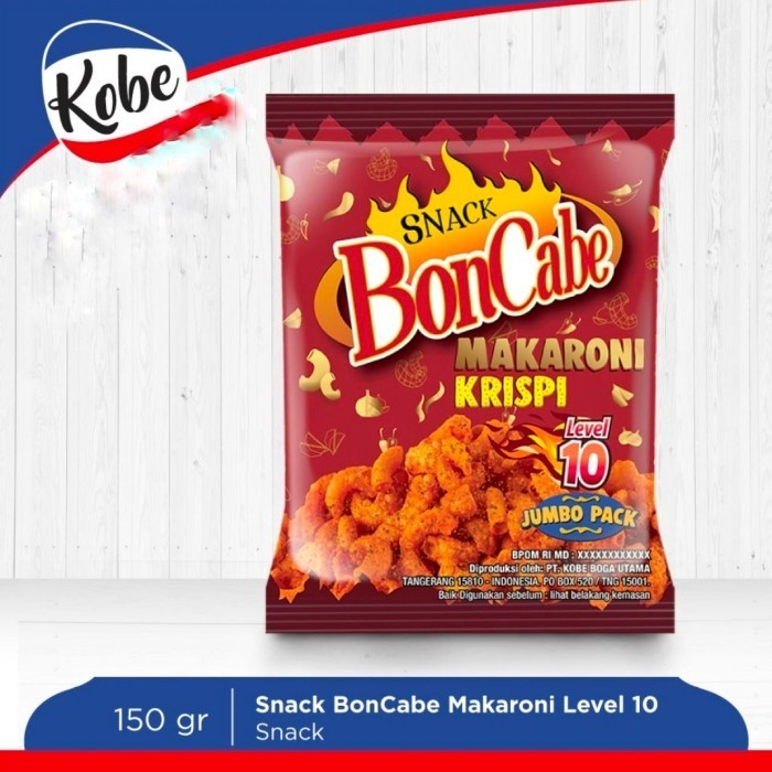 

New Item SNACK BONCABE MAKARONI LEVEL 10 150g