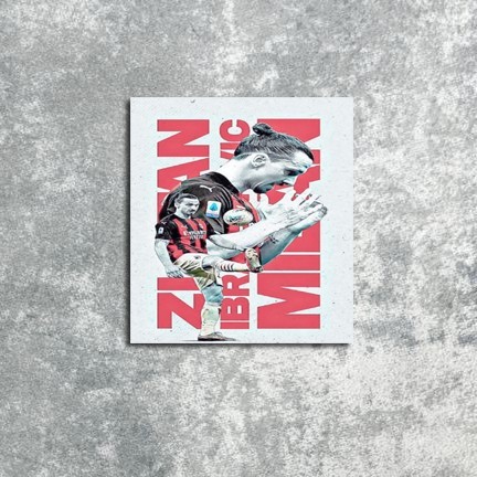 

DL25 Poster Ibrahimovic Art