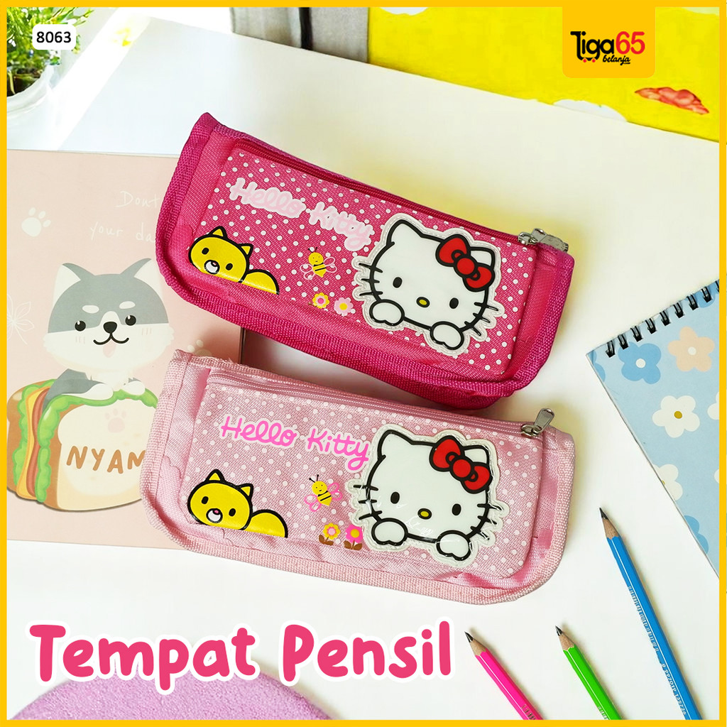 

Pencil Pouch / Tempat Pensil Serbaguna / Tempat Pensil Anak Hkt 8063