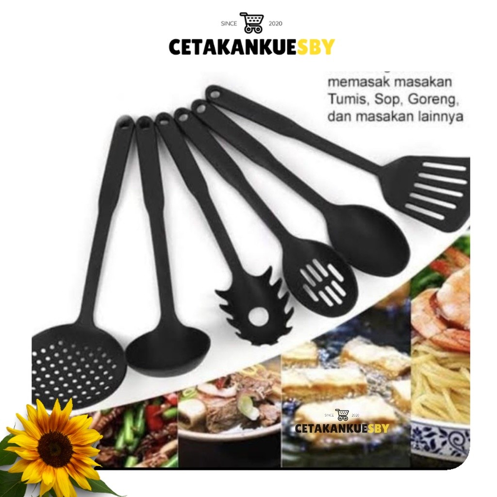 (CKS) Utensil Set Black - Utensil Set