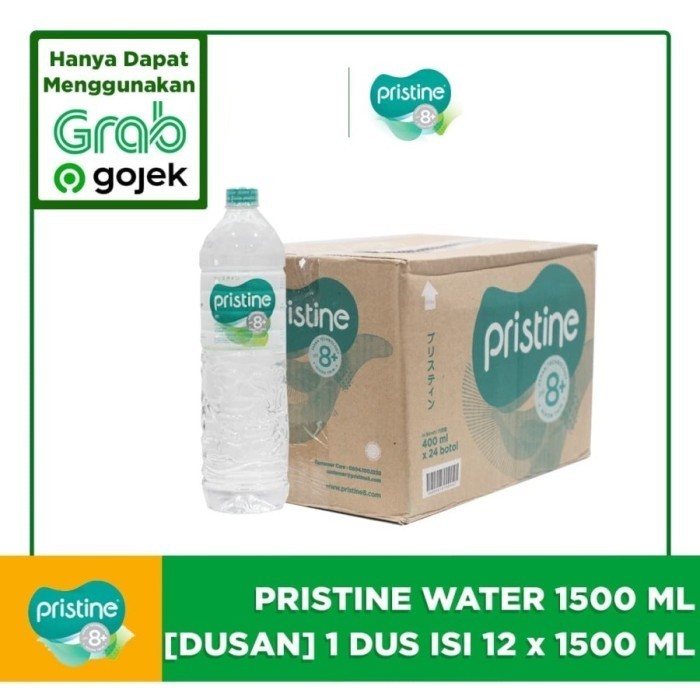 

NEW ITEM MINUMAN PRISTINE 12X1.5L