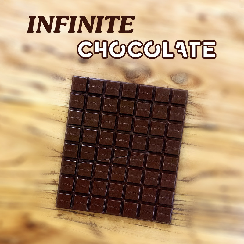 Infinite Chocolate Magic Tricks Professional Close Up Magia Props The Never-Ending Chocolate Bar Ill